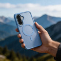 Kryt Tech-Protect Magmat MagSafe pro Galaxy A57 5G - matově modrá