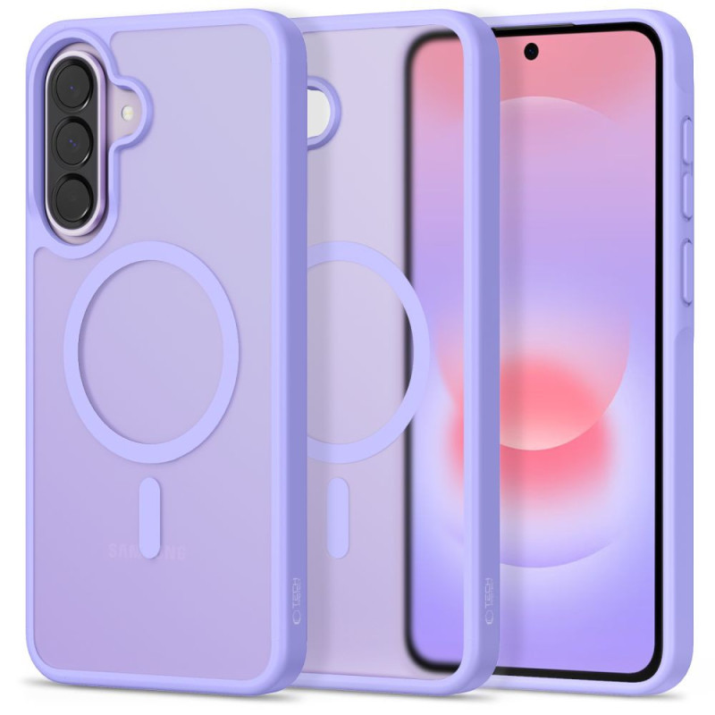Kryt Tech-Protect MAGMAT MagSafe pro Samsung Galaxy A57 5G - matově fialová