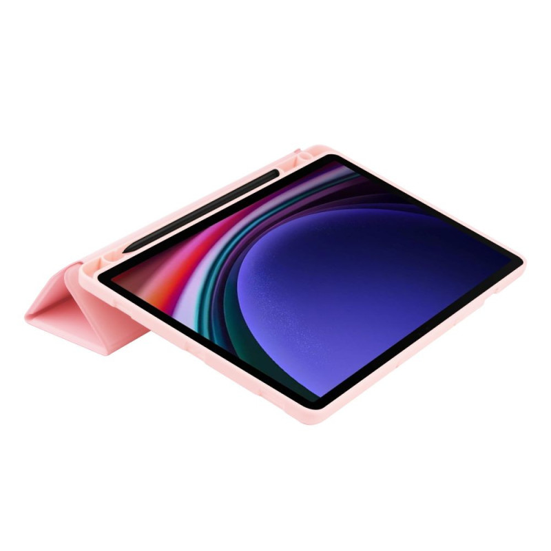 Pouzdro Tech-Protect SmartCase Pen pro Samsung Galaxy Tab S9 11.0 / S9 FE / S10 FE / S10 Lite - růžové
