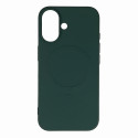 Kryt Wozinsky Liquid Silicone Case MagSafe pro Galaxy S24 FE - zelená