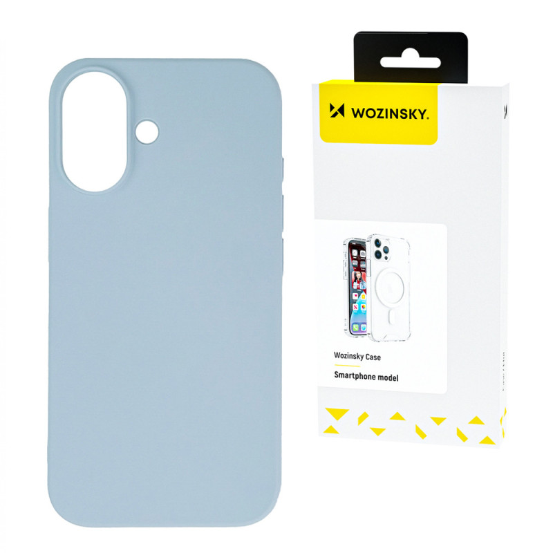 Kryt Wozinsky SILICONE CASE pro Samsung Galaxy S25 Ultra - modrý