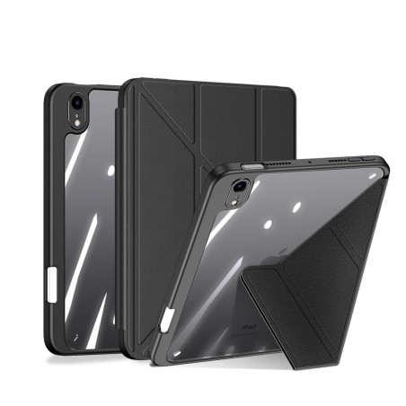Dux Ducis Magi pouzdro pro iPad mini (2021) – chytré pouzdro s funkcí stojánku a přihrádkou na Apple Pencil, černé