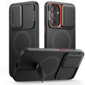 Kryt Tech-Protect KEVLAR AURA MAGSAFE Galaxy A57 black/orange