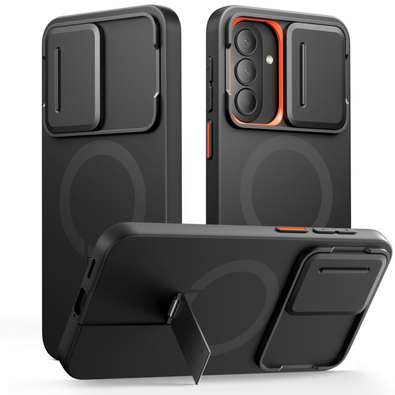 Kryt Tech-Protect KEVLAR AURA MAGSAFE pro Galaxy A57 - black/orange