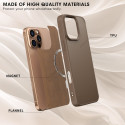 Kryt Wozinsky CARBON FIBER pro Galaxy S25 - šedý