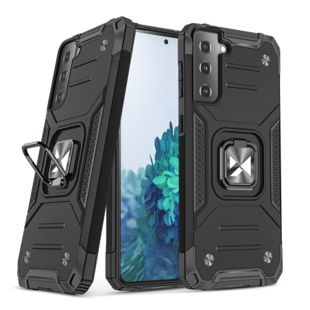 Kryt Wozinsky Ring Armor pro Galaxy S22/S22+ - black