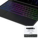 Dux Ducis MK Series pouzdro s Bluetooth klávesnicí pro iPad Pro 12.9" (2020–2022) – černé