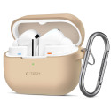 Pouzdro Tech-Protect Silicone Hook Case pro Galaxy Buds 3/3 Pro - hně