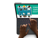 Dux Ducis MK Series pouzdro s Bluetooth klávesnicí pro iPad Pro 12.9" (2020–2022) – černé