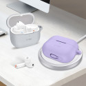 Pouzdro Tech-Protect SILICONE HOOK pro Galaxy Buds 3 - fialové
