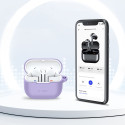 Pouzdro Tech-Protect SILICONE HOOK pro Galaxy Buds 3 - fialové