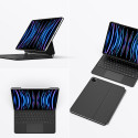 Dux Ducis MK Series pouzdro s Bluetooth klávesnicí pro iPad Pro 12.9" (2020–2022) – černé