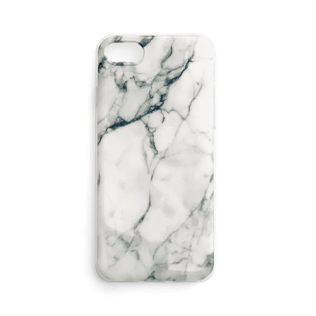 Kryt Wozinsky MARBLE pro Galaxy A72 4G – bílá