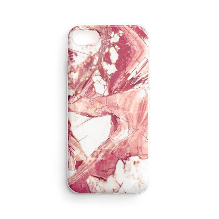 Kryt Wozinsky Marble pro Galaxy A72 4G – růžová