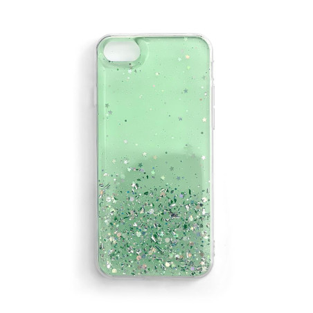 Kryt Wozinsky GLITTER pro Galaxy A72 4G – zelená