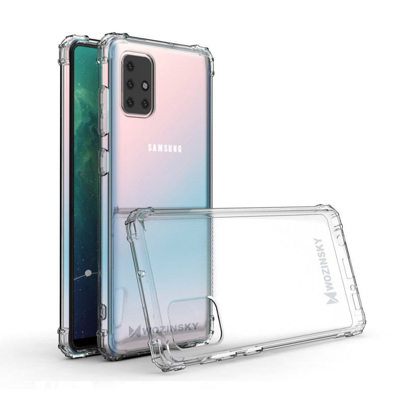 Kryt Wozinsky Anti Shock pro Samsung Galaxy A72 4G - transparentní