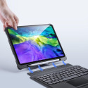 DUX DUCIS Obal s bezdrátovou klávesnicí a touchpadem pro iPad 10,2"/iPad Air 10,5", QWERTY, černá