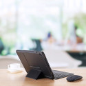 DUX DUCIS Obal s bezdrátovou klávesnicí a touchpadem pro iPad 10,2"/iPad Air 10,5", QWERTY, černá