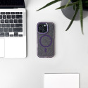 Kryt Wozinsky GLITTER CASE MagSafe Galaxy S25 - fialová