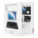 DUX DUCIS Obal s bezdrátovou klávesnicí a touchpadem pro iPad 10,2"/iPad Air 10,5", QWERTY, černá