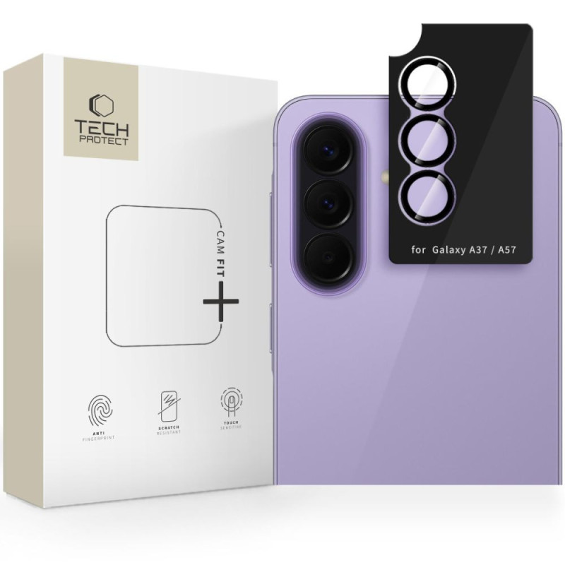 Kryt Tech-Protect Camring Fit+ pro Samsung Galaxy A37 / A57 5G - černý