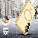 Kryt Tech-Protect MagFlex MagSafe pro Galaxy A56 - shiny gold