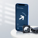 DUX DUCIS Odolný silikonový kryt s karabinou pro Apple AirTag, 2ks, černý + bílý