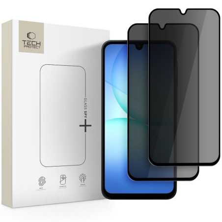 Tech-Protect Glass SPY+ 2 pack Privacy pro Galaxy A16/A26/A17