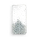 Kryt Wozinsky Glitter pro Samsung Galaxy A22 4G transparentní