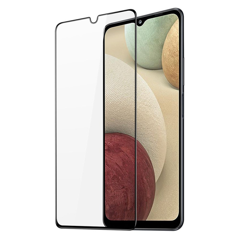 DUX DUCIS Ochranné sklo 2.5D FULL-COVER 0.3mm pro Samsung A12/M12, černý rámeček