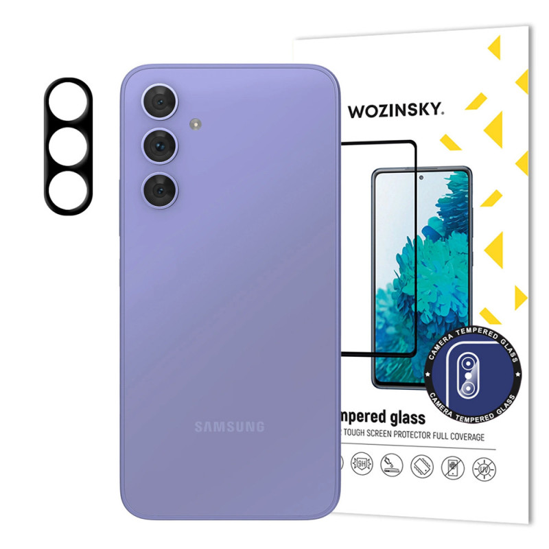 Ochranné sklo Wozinsky FULL CAMERA GLASS 9H pro Samsung Galaxy A56/A36 - čiré