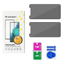 Ochranné sklo Wozinsky Privacy Glass Galaxy A06/A05 - černé (2 ks)