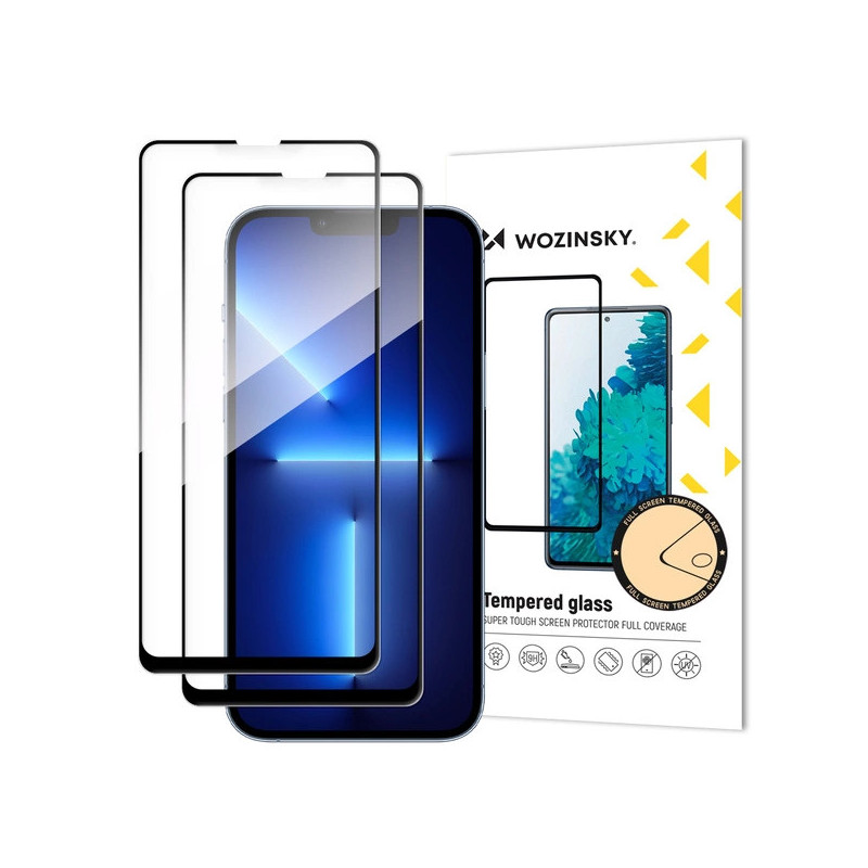 Ochranné sklo Wozinsky FULL GLUE Tempered Glass pro Samsung Galaxy A06 5G / A05 - černá