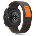 Řemínek Tech-Protect Nylon pro Galaxy Watch Ultra 47 mm - black/oran