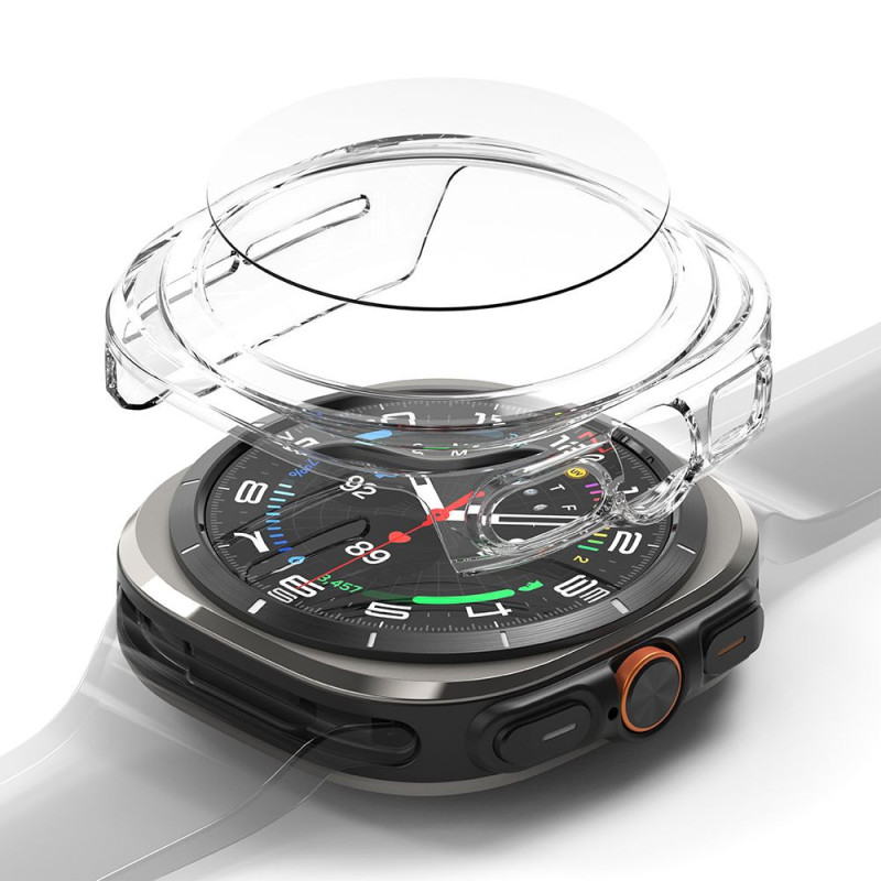 Ochranné sklo Ringke SLIM & TEMPERED GLASS pro Samsung Galaxy Watch Ultra 2024 / 2025 (47 mm) - clear