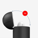 DUX DUCIS Plen Series Odolný kryt pro AirPods 1/2, černý