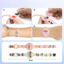Řemínek Tech-Protect Smooth for Kids 2-Pack pro AirTag 1/2 - colorfu