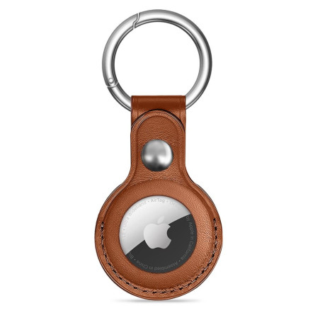 Tech-Protect NaturalFit pro AirTag 1/2 – hnědá