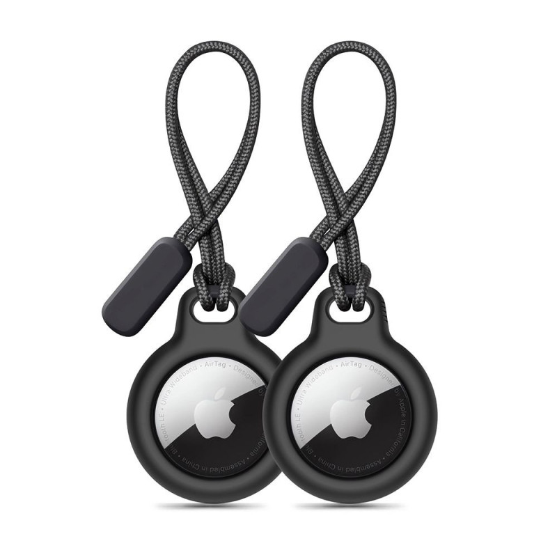Brelok Tech-Protect ROUGH CHAIN pro Apple AirTag 1 / 2 - černá