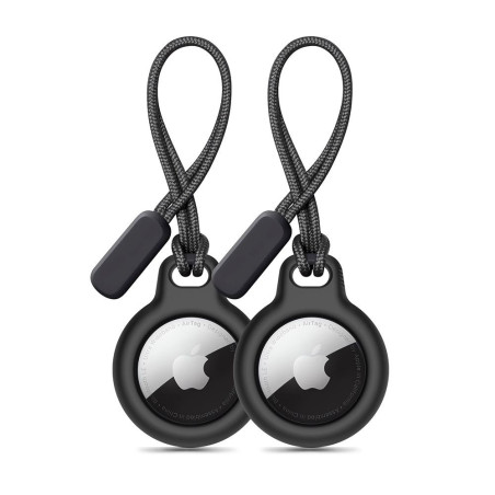 Brelok Tech-Protect ROUGH CHAIN pro Apple AirTag 1/2 - černá