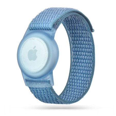 Řemínek Tech-Protect Nylon pro Apple AirTag 1/2 modrý