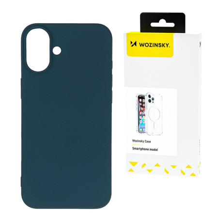 Kryt Wozinsky Silicone Case pro Galaxy S25 - modrá