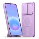 Kryt Tech-Protect KEVLAR Aura MagSafe Galaxy A57 - fialové