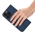 Dux Ducis Skin Pro pouzdro pro iPhone 16 Pro s klopou a slotem na kartu - modré