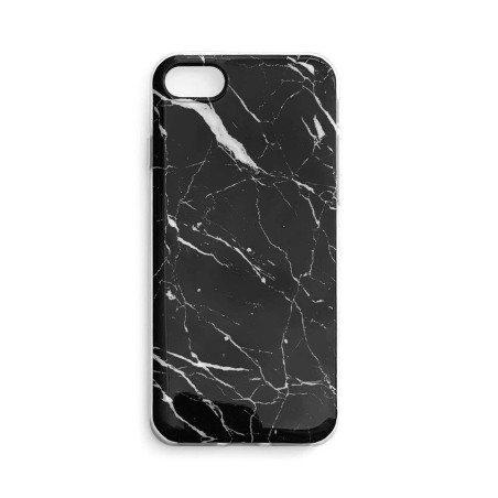 Kryt Wozinsky MARBLE TPU pro Galaxy S22 Ultra - černá