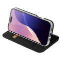 Dux Ducis Skin Pro pouzdro pro iPhone 16 Pro s klopou a slotem na karty - černé