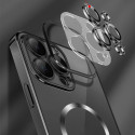 Kryt Wozinsky Electroplated Magsafe pro Galaxy S24 FE - růžová