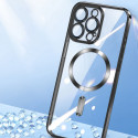 Kryt Wozinsky Electroplated Magsafe pro Galaxy S24 FE - růžová