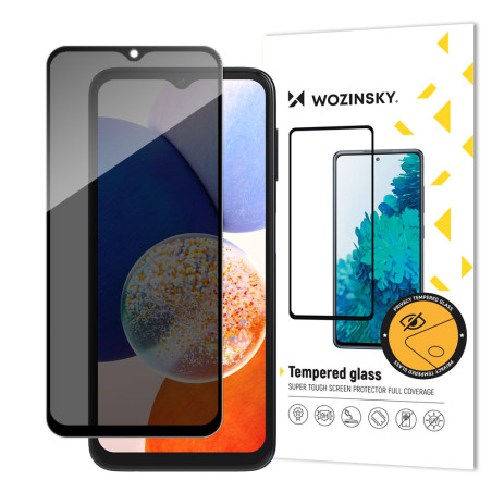 Ochranné sklo Wozinsky Anti Spy pro Galaxy A13 - černé