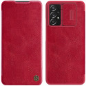 Pouzdro Nillkin QIN leather pro Galaxy A73 – červené
